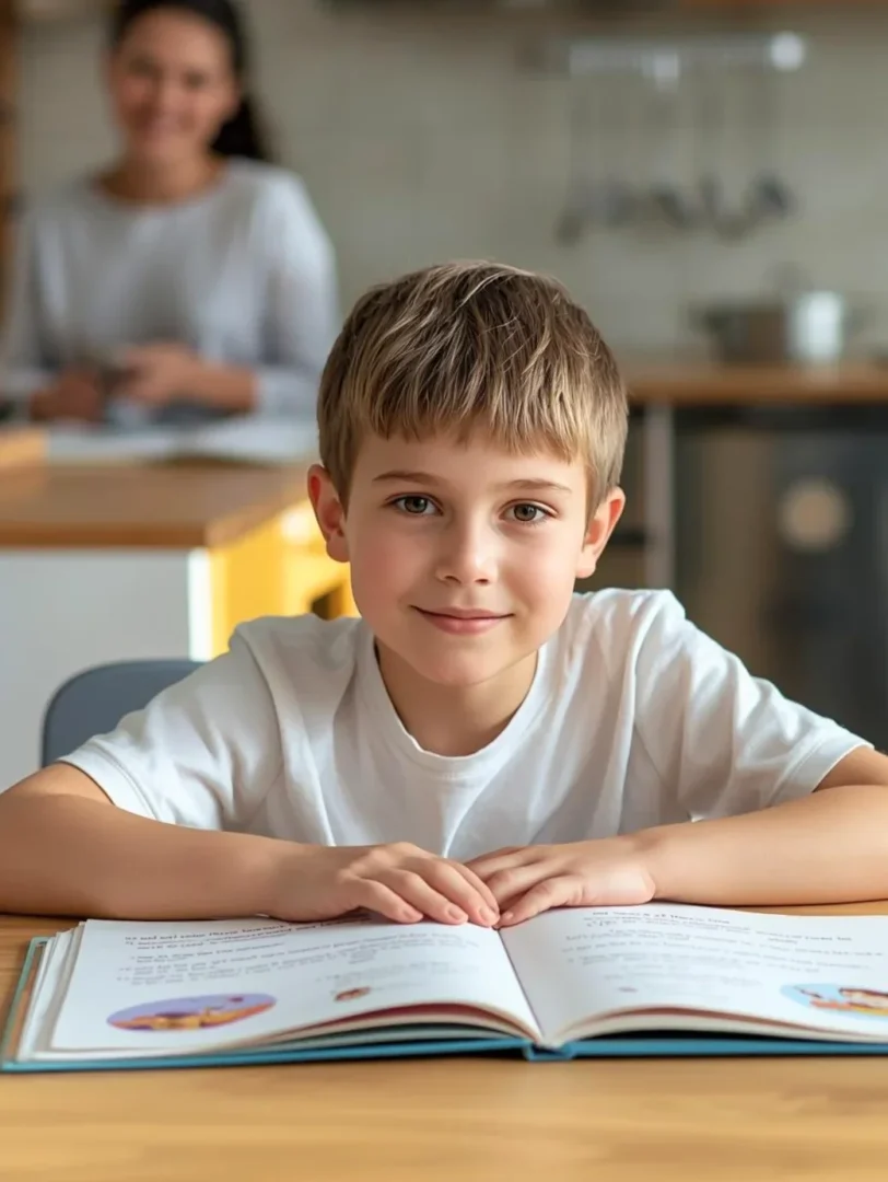 Garçon=Lecteur confiant